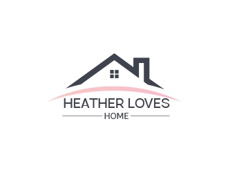 Heather Loves Home logo design by heba