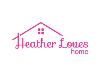 Heather Loves Home logo design by Anizonestudio