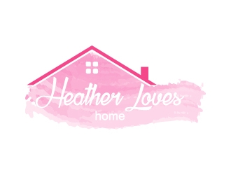 Heather Loves Home logo design by Anizonestudio