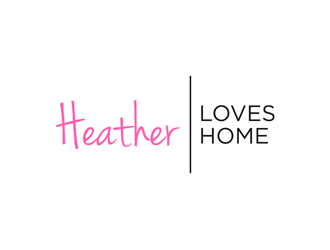 Heather Loves Home logo design by alby