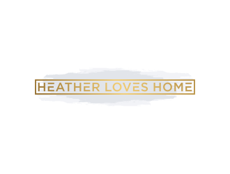 Heather Loves Home logo design by BlessedArt