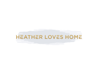 Heather Loves Home logo design by BlessedArt