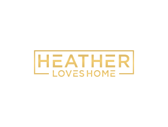 Heather Loves Home logo design by BlessedArt