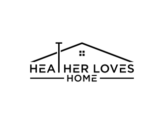 Heather Loves Home logo design by BlessedArt