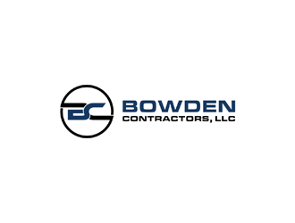 Bowden Contractors, LLC logo design by johana