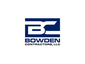 Bowden Contractors, LLC logo design by alby