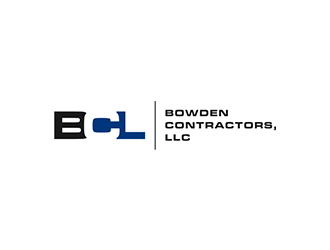 Bowden Contractors, LLC logo design by blackcane