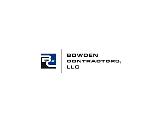 Bowden Contractors, LLC logo design by blackcane