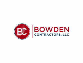 Bowden Contractors, LLC logo design by ammad