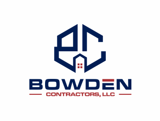 Bowden Contractors, LLC logo design by ammad