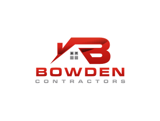 Bowden Contractors, LLC logo design by bricton
