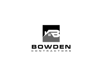 Bowden Contractors, LLC logo design by bricton