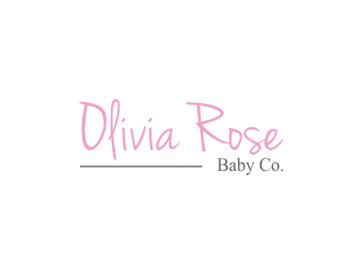 Olivia Rose Baby Co. logo design by haidar