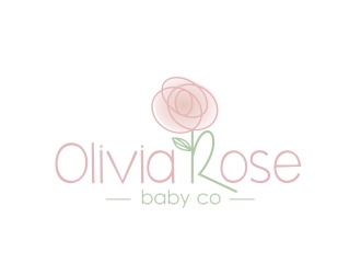 Olivia Rose Baby Co. logo design by rahmatillah11