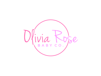 Olivia Rose Baby Co. logo design by bricton