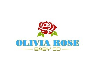 Olivia Rose Baby Co. logo design by naldart