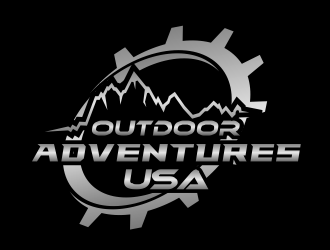 Outdoor Adventures USA logo design by beejo