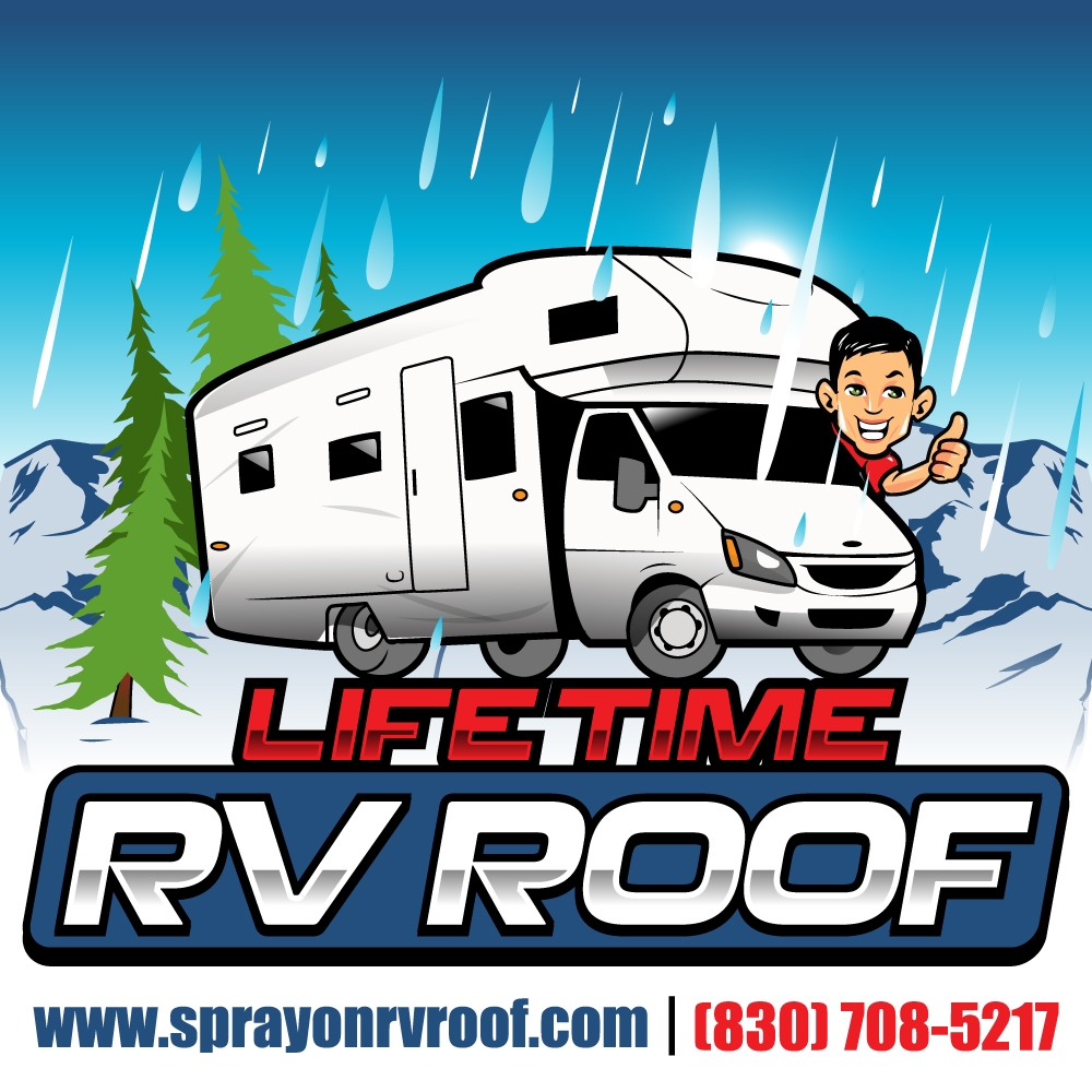 Lifetime RV Roof logo design by mattlyn