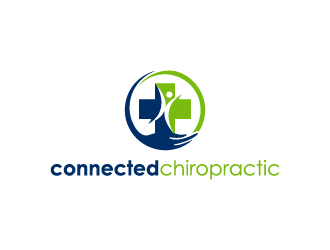 Connected Chiropractic logo design by mhala