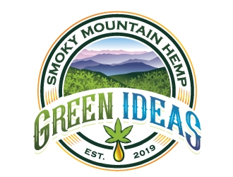 Green Ideas logo design by REDCROW