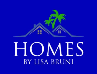 Homes By Lisa Bruni  logo design by jetzu