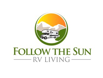 Follow the Sun RV logo design by kunejo