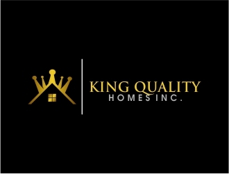 King Quality Homes Inc. logo design by amazing