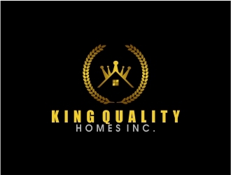 King Quality Homes Inc. logo design by amazing