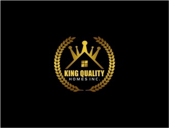 King Quality Homes Inc. logo design by amazing