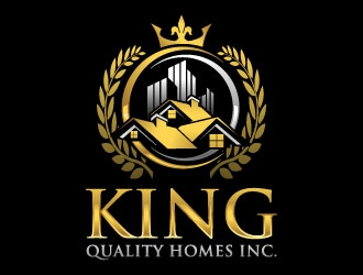 King Quality Homes Inc. logo design by J0s3Ph