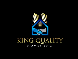 King Quality Homes Inc. logo design by desynergy