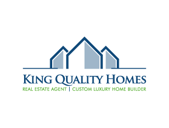 King Quality Homes Inc. logo design by pencilhand