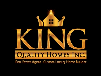 King Quality Homes Inc. logo design by ZQDesigns