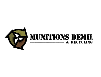 Munitions Demil & Recycling  - DBA MDR logo design by schiena