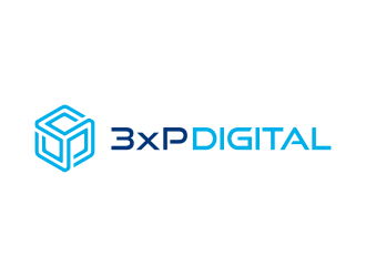 3xP Digital logo design by mashoodpp