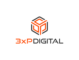 3xP Digital logo design by mashoodpp