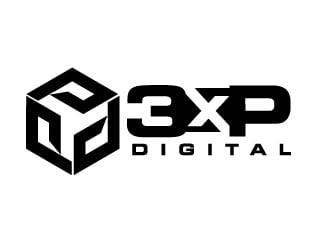 3xP Digital logo design by jaize