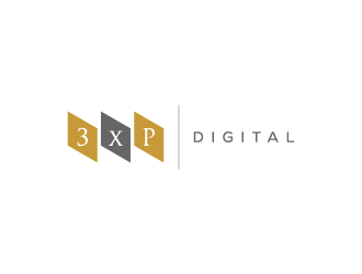 3xP Digital logo design by pencilhand