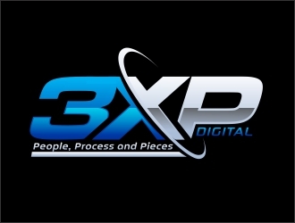 3xP Digital logo design by totoy07