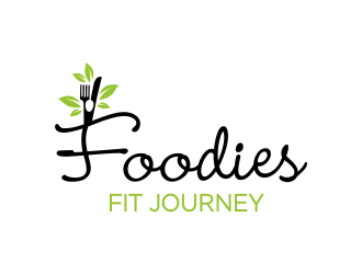  Foodies Fit Journey logo design by ROSHTEIN