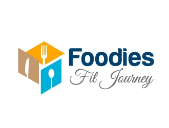  Foodies Fit Journey logo design by Marianne