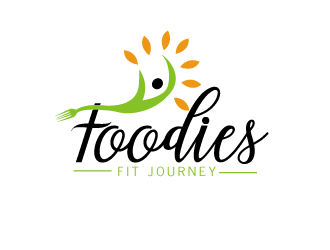  Foodies Fit Journey logo design by bloomgirrl