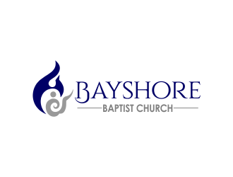 Bayshore Baptist Church logo design by ROSHTEIN