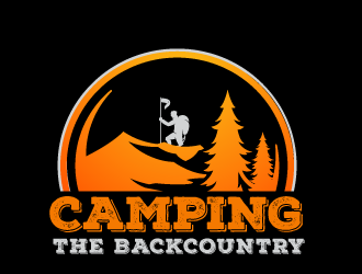 Camping the Backcountry logo design by tec343