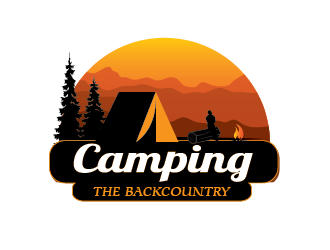 Camping the Backcountry logo design by SiliaD