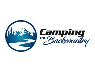 Camping the Backcountry logo design by pencilhand