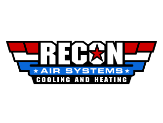 Recon Air Systems logo design by Dakon