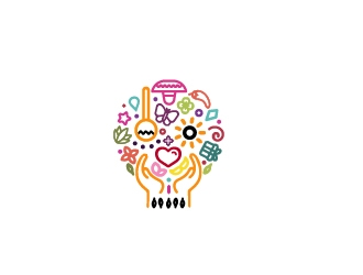 Mexican love logo design by Loregraphic