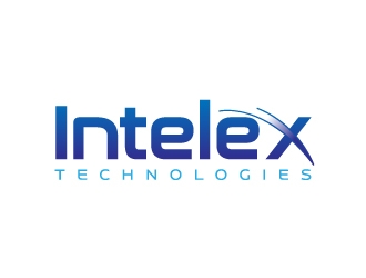 Intelex Technologies logo design by jaize