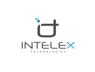Intelex Technologies logo design by Rossee